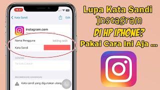 Cara Mengatasi Lupa Kata Sandi Instagram Di Iphone