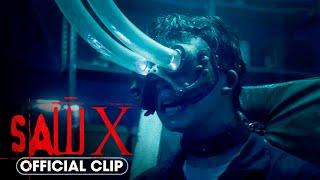 SAW X 2023 Official Clip – Eye Vacuum Trap – Tobin Bell Isan Beomhyun Lee