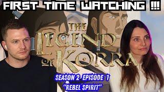 SEASON 2 BEGINS SPIRITS The Legend Of KORRA  First time watching REACTION