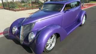 1937 Ford Street Rod ‘Purp’ for sale at Motor Car Company in San Diego California
