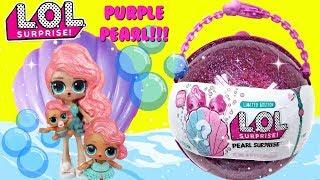 LOL Purple Pearl Surprise Wave 2 Unboxing with Treasure Big Sister Treasure and little Treasure