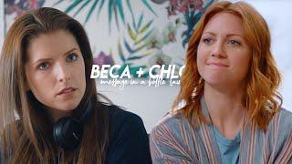 beca and chloe  message in a bottle au