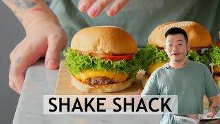 RESEP CHEESE BURGER ALA SHAKE SHACK