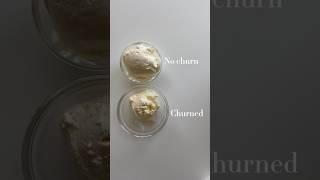 Why churned ice cream is better          #icecream #nochurnicecream #foodscience #icecreamrecipe