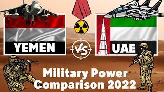 Yemen vs UAE Military Power Comparison 2022  Country Comparison   Country Salt