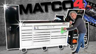 Life of an OCD Auto Technician  Matco 4S 3 Bay White Toolbox Tour