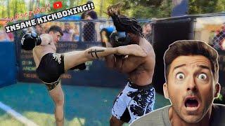 The craziest Kickboxing match you will ever see