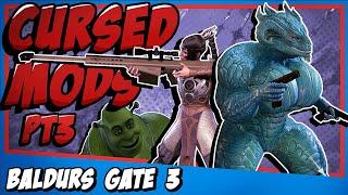 BG3 with Guns and Shrek  Cursed Mods Part 3  Baldurs Gate 3