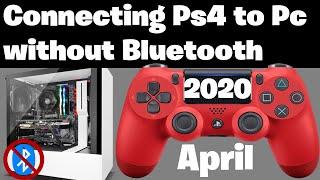 HOW TO CONNECT PS4 CONTROLLER TO PC WITHOUT BLUETOOTH April 2020