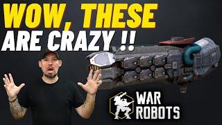 War Robots New Healing Titan Weapons Testing  Pantagruel and Gargantua