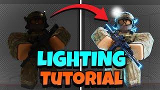 CHARACTER LIGHTING RIM LIGHT EFFECT IN BLENDER  ROBLOX GFX TUTORIAL