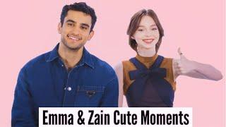 Emma Myers & Zain Iqbal  Cute Moments