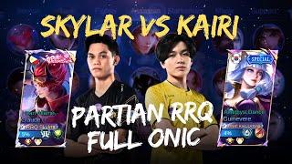 Partian RRQ Skylar nabrak full ONIC adu strategi gilaakkk