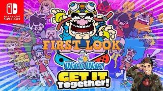 WarioWare Get it Together - First Look on Nintendo Switch