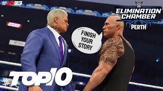 WWE Elimination Chamber 2024 TOP 10 Predictions WWE 2K23