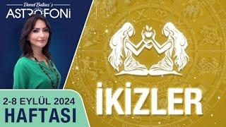 ikizler burcu haftalık burç yorumu 2-8 Eylül 2024 Astrolog Demet Baltacı astroloji burçlar