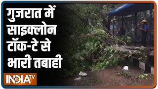 Cyclone Tuaktae causes huge devastation in Gujarat mobile tower collapses in Una amid heavy rains