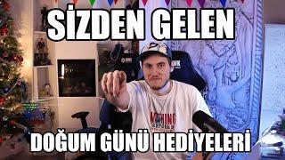 SİZDEN GELEN DOĞUM GÜNÜ HEDİYELERİMİ AÇIYORUM ANI