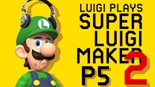 WERE BACK  Luigi Plays SUPER LUIGI MAKER 2 - PART 5 ENDLESS EXPERT