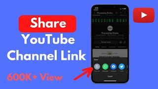 How to Share Your YouTube Channel Link Updated  Share YouTube Channel Link