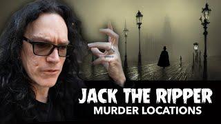 Jack The Ripper Murder Locations - Then and NOW   4K