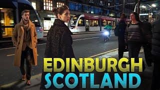 An Evening Walk in Edinburgh Scotland - 2024