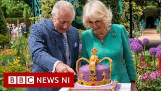 King Charles and Queen Camilla open Coronation Garden in Newtownabbey