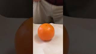 Как легко почистить апельсин?