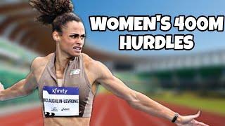 Sydney McLaughlin Dominates US Olympic Trials 2024  400m Hurdles Heats