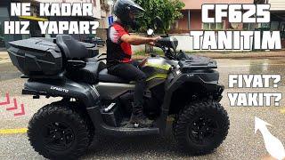 2023 Cf Moto CForce 625 Touring Tanıtım Atv inceleme - Cf 625 Hız Testi