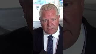 Ontario Premier Doug Ford comments on Trump shooting