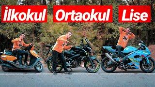 MOTOR SÜRMEYİ ÖĞRENMEK 2 İlk-Orta-Lise