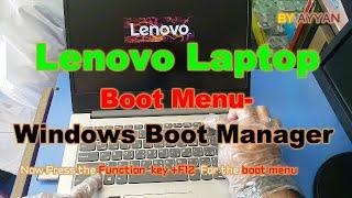 How To Enter BIOS Setup and Boot Menu On Lenovo Laptop