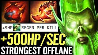  500+ HPSEC 30Kills Necrophos Strongest Offlane — MAX Stack Reaper + Hearts WTF Dota 2 Pro