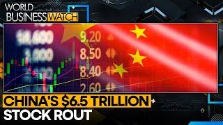 Chinas $6.5 trillion stock rout worsens economic peril for Xi  World Business Watch  WION