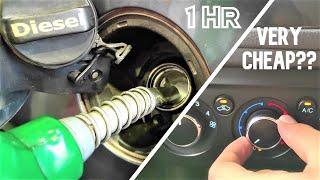 Car AC Fuel Consumption on idle in 1 Hour  Ford Figo Aspire 1500 CC Diesel