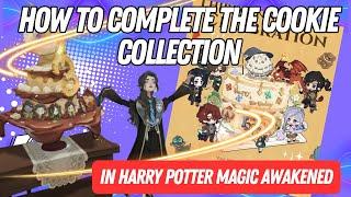 HOW TO COMPLETE THE COOKIE COLLECTION FASTER- IN HARRY POTTER MAGIC AWAKENED