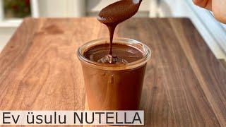 NUTELLA nın Hazırlanması  Südsüz Veqan Paleo Nutella Resepti  Healthy Nutella Recipe