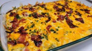 Loaded potato casserole  recipe