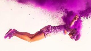FALLING THROUGH COLOR at 1000 fps EPIC SLOW MOTION