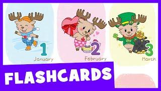 Learn Months of the Year  Talking Flashcards