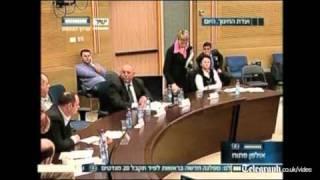 Israeli politician throws water at colleague in parliament