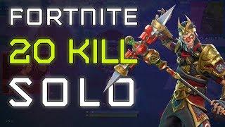 Fortnite - 20 Kill Solo - March 2018  DrLupo