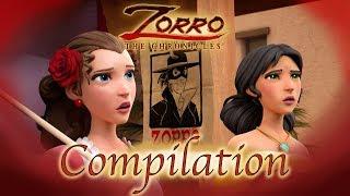 Zorro the Chronicles  1 Hour COMPILATION  Episode 4 - 6  Superhero cartoons