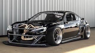 Self Taught 21yo builds GT86 with 8-1 Headers Widebody Cantilever Suspension Sema Awarded