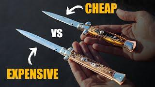 Italian Stiletto Switchblades Cheap VS Expensive Everything You Need To Know.