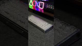 Transparent Mechanical LED Keyboard. #keyboard #coolgadgets