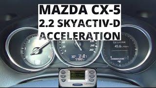 Mazda CX-5 2.2 SKYACTIV-D 175 hp - acceleration 0-100 kmh