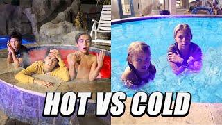 Hot vs Cold pool Team Challenge