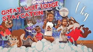 Our Staycation At The Great Wolf Lodge  VLOG